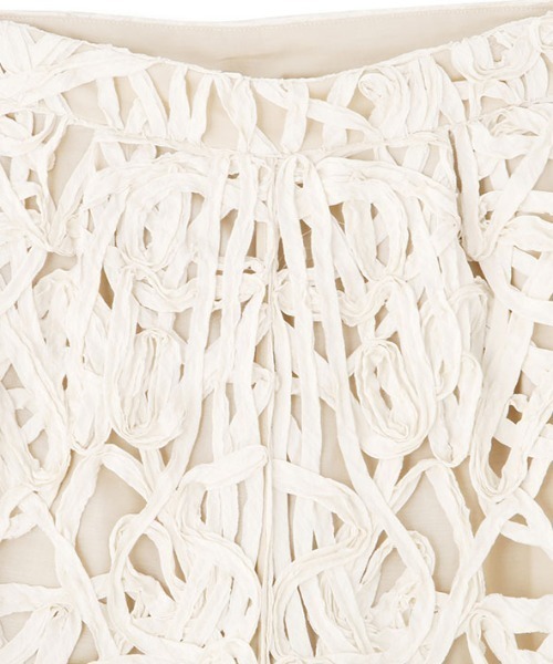 ETRE TOKYO(エトレトウキョウ)の「ブレードパターンパンツ(その他パンツ・レディース・オフホワイト/ネイビー・S/M)」の9枚目の写真