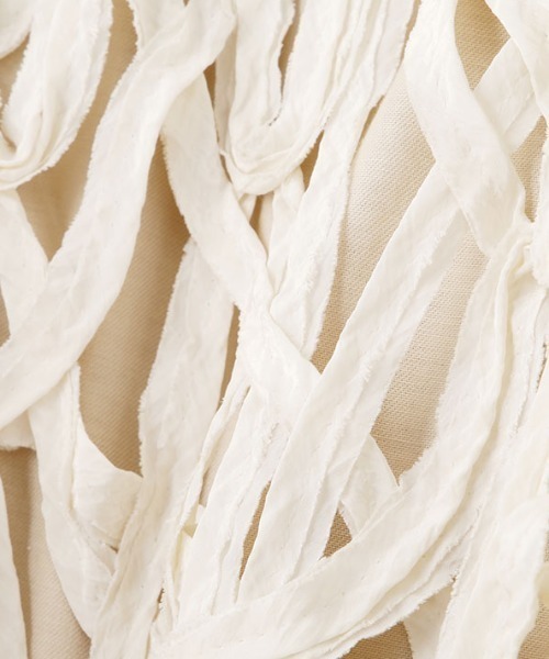 ETRE TOKYO(エトレトウキョウ)の「ブレードパターンパンツ(その他パンツ・レディース・オフホワイト/ネイビー・S/M)」の5枚目の写真