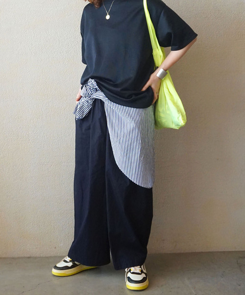 journal standard luxe コーマツイルサックパンツ　紺 JOURNAL STANDARD LUXE（ジャーナルスタンダード ラックス）の