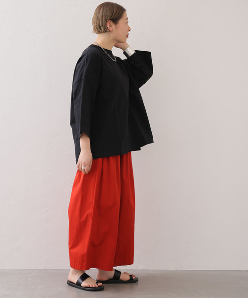journal standard luxe コーマツイルサックパンツ　紺 journal standard luxe コーマツイルサックパンツ 紺
