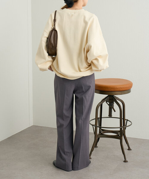 Kastane(カスタネ)の「【4色展開】B 8GARDEN 刺繍スウェット(スウェット・レディース・グレー/アイボリー/ピンク/ネイビー・FREE)」の19枚目の写真