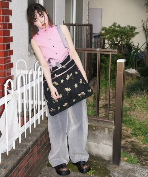 jacquard helmet bag / ジャガードヘルメットバッグ（トートバッグ