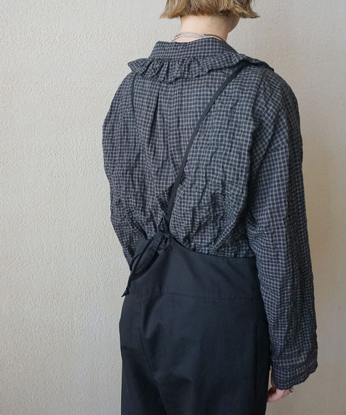 journal standard luxe✩リネンコットン サロペット journal standard luxe リネンコットンサロペット