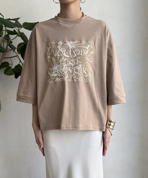 t*o様 DouDou 新品同様 定価17600円 【WEB限定】刺繍レースカー セール】【WEB限定】コード刺繍レースカーディガン