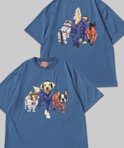SITRY(シトリー)の「2026SS新柄追加 Dog Print T-Shirt/犬 アニマル プリント オーバーサイズ 半袖Tシャツ レディース メンズ(Tシャツ/カットソー・メンズ・ブラック系その他/ベージュ系その他/グレー系その他/チャコール/グレー系その他2/ベージュ系その他2/ホワイト系その他2/ブラック系その他2/オートミール/ブラック/ホワイト/ホワイト系その他/ホワイト系その他3/ブラック系その他3/ブルー/ダークグリーン/ベージュ系その他3/ピンク/ミント/グレー系その他3・LL/M/L)」の19枚目の写真