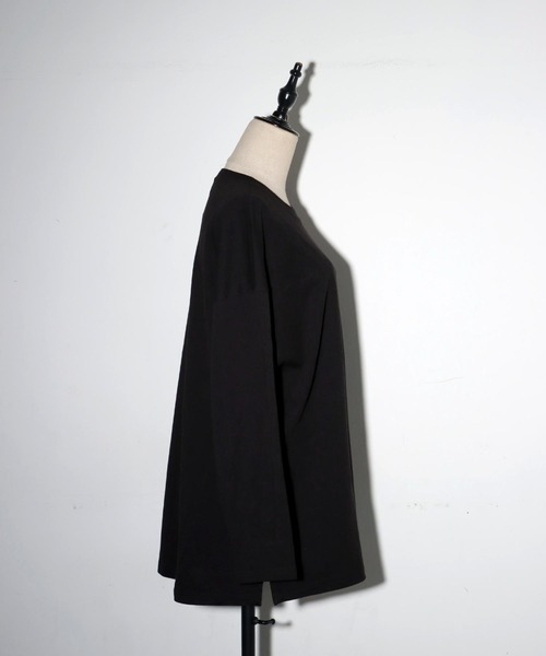 antiqua(アンティカ)の「ロゴ刺繍ロンT(Tシャツ/カットソー・レディース・ブラック系その他/ホワイト・R/P)」の19枚目の写真