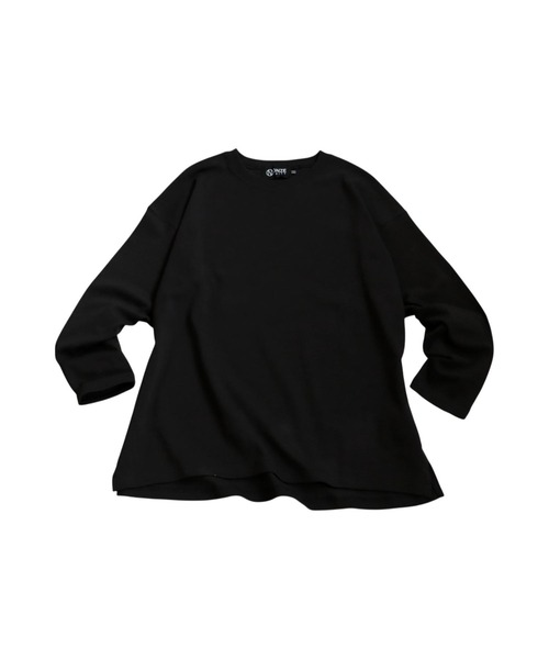 antiqua(アンティカ)の「ロゴ刺繍ロンT(Tシャツ/カットソー・レディース・ブラック系その他/ホワイト・R/P)」の22枚目の写真