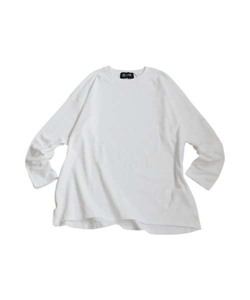 antiqua(アンティカ)の「ロゴ刺繍ロンT(Tシャツ/カットソー・レディース・ブラック系その他/ホワイト・R/P)」の21枚目の写真