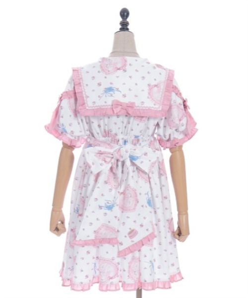 Axes femme 薄紫色&ピンクハッピードリームキティワンピース
