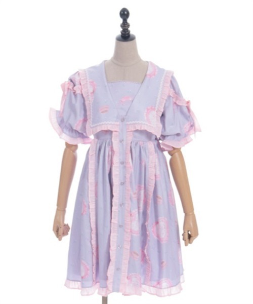 Axes femme 薄紫色&ピンク　ハッピードリームキティワンピース ハッピードリームキティワンピース | レディース服・レディース