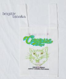 【BRIGITTE TANAKA】CAT EMBROIDERED ORGANZA BAG