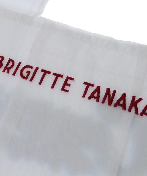 CONVERSE TOKYO（コンバーストウキョウ）の「【BRIGITTE TANAKA】CAT EMBROIDERED ORGANZA BAG（トートバッグ・レディース・ホワイト・FREE）」の7枚目の写真