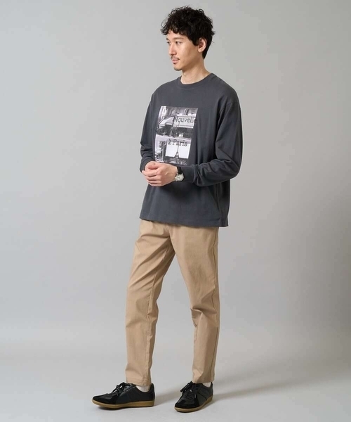 a.v.v（アーヴェヴェ）の「【シーズンレス】スーパーストレッチ大人イージーパンツ（その他パンツ・メンズ・グレー/ブラック/カーキ/ベージュ/ネイビー・48/46/50）」の12枚目の写真