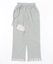 Never mind the XU / Chikashitsu+ | 【nmtc +】string damage sweat pants(スウェットパンツ)