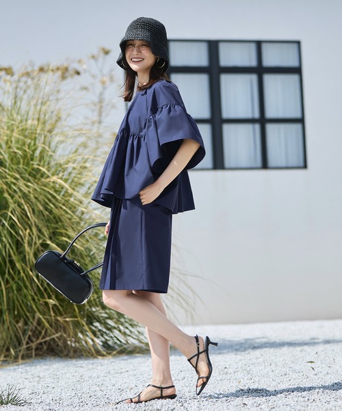 RUIRUE BOUTIQUE パンツセットアップ RUIRUE BOUTIQUE セットアップ 選べる4タイプ洗えるベーシック