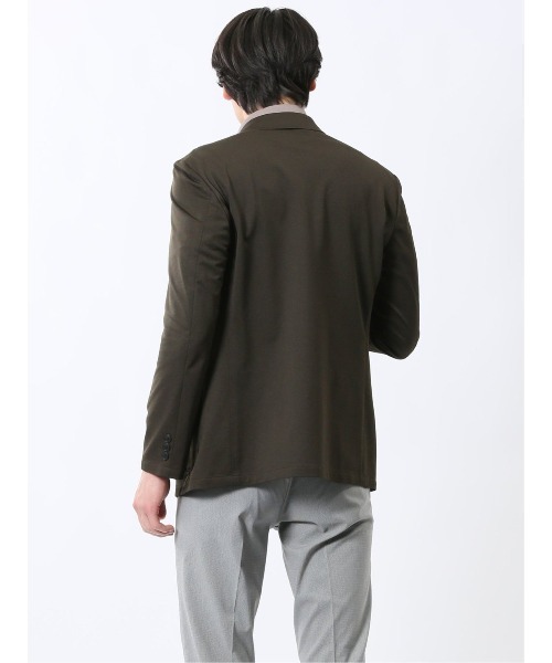 TAKA-Q（タカキュー）の「【WEB限定販売 軽量 ストレッチ ウォッシャブル】リランチェ 2ボタンジャケット（テーラードジャケット・メンズ・グレー系その他2/ブルー系その他/ネイビー/カーキ・MEDIUM/LARGE/X-LARGE/3L/S）」の10枚目の写真