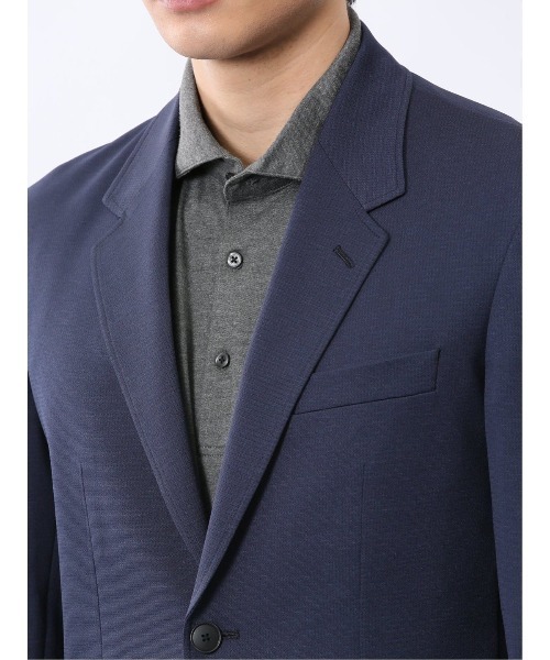 TAKA-Q（タカキュー）の「【WEB限定販売 軽量 ストレッチ ウォッシャブル】リランチェ 2ボタンジャケット（テーラードジャケット・メンズ・グレー系その他2/ブルー系その他/ネイビー/カーキ・MEDIUM/LARGE/X-LARGE/3L/S）」の16枚目の写真