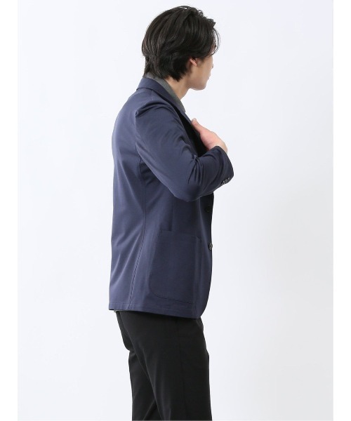 TAKA-Q（タカキュー）の「【WEB限定販売 軽量 ストレッチ ウォッシャブル】リランチェ 2ボタンジャケット（テーラードジャケット・メンズ・グレー系その他2/ブルー系その他/ネイビー/カーキ・MEDIUM/LARGE/X-LARGE/3L/S）」の20枚目の写真