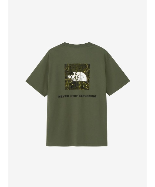 THE NORTH FACE(ザノースフェイス)の「ザ・ノースフェイス / ショートスリーブバックスクエアトラバースロゴティー NT32543(メンズ)(Tシャツ/カットソー・メンズ・ブラック系その他/ホワイト系その他/ベージュ系その他/グリーン系その他/グリーン系その他2・MEDIUM/LARGE/X-LARGE)」の5枚目の写真