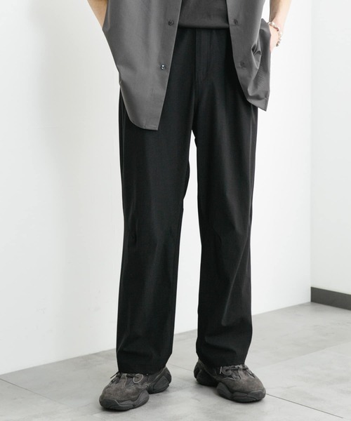 SENSE OF PLACE by URBAN RESEARCH（センスオブプレイスバイアーバンリサーチ）の「4WAYストレッチウェビングベルトパンツ（その他パンツ・メンズ・ブラック/チャコールグレー/ライトカーキ・MEDIUM/LARGE）」の6枚目の写真