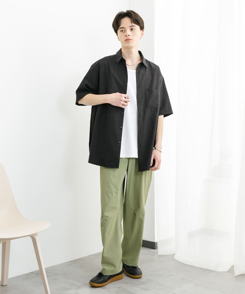 SENSE OF PLACE by URBAN RESEARCH（センスオブプレイスバイアーバンリサーチ）の「4WAYストレッチウェビングベルトパンツ（その他パンツ・メンズ・ブラック/チャコールグレー/ライトカーキ・MEDIUM/LARGE）」の17枚目の写真