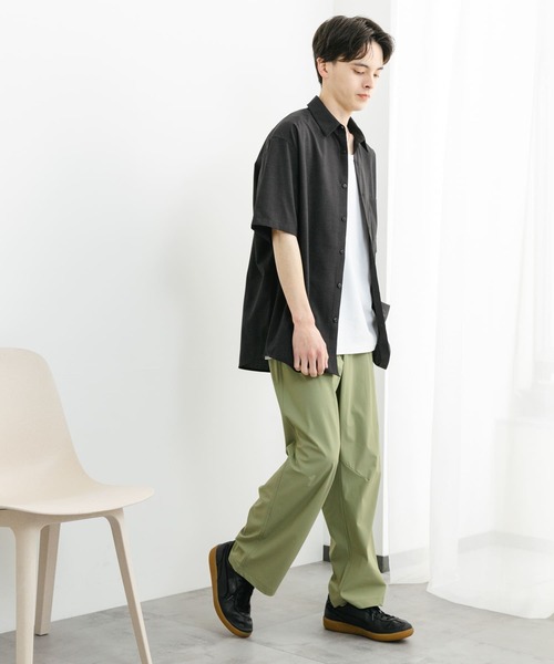 SENSE OF PLACE by URBAN RESEARCH（センスオブプレイスバイアーバンリサーチ）の「4WAYストレッチウェビングベルトパンツ（その他パンツ・メンズ・ブラック/チャコールグレー/ライトカーキ・MEDIUM/LARGE）」の18枚目の写真