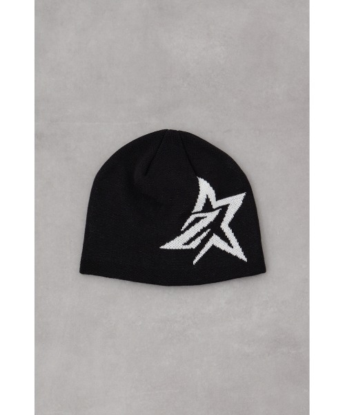 AZUL by moussy（アズールバイマウジー）の「ジャガードビーニー（ニットキャップ/ビーニー・メンズ・グレー/ブラック・FREE）」の13枚目の写真