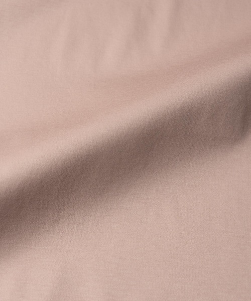 ESTNATION(エストネーション)の「ESTNATION / アルビニ コットンスムース ノースリーブ カットソー(Tシャツ/カットソー・レディース・ホワイト/ブラック/ネイビー/ピンク・FREE)」の17枚目の写真