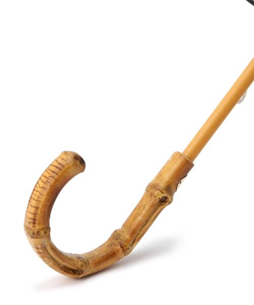 Traditional Weatherwear（トラディショナルウェザーウェア）の「Traditional Weatherwear / トラディショナル ウェザーウェア/CLEAR UMBRELLA BAMBOO/クリア アンブレラ バンブー（長傘・レディース・ブラウン/ホワイト/グレー・F）」の12枚目の写真