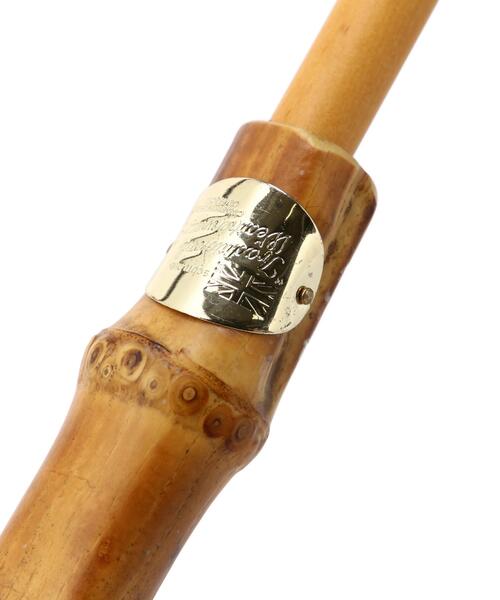 Traditional Weatherwear（トラディショナルウェザーウェア）の「Traditional Weatherwear / トラディショナル ウェザーウェア/CLEAR UMBRELLA BAMBOO/クリア アンブレラ バンブー（長傘・レディース・ブラウン/ホワイト/グレー・F）」の13枚目の写真