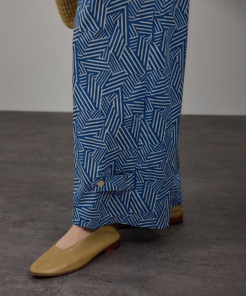 SALON adam et rope'(サロン アダム エ ロペ)の「リバティオールインワン / ロンパース(つなぎ/オールインワン・レディース・ブルー系その他4/グリーン/ブラック・FREE)」の17枚目の写真