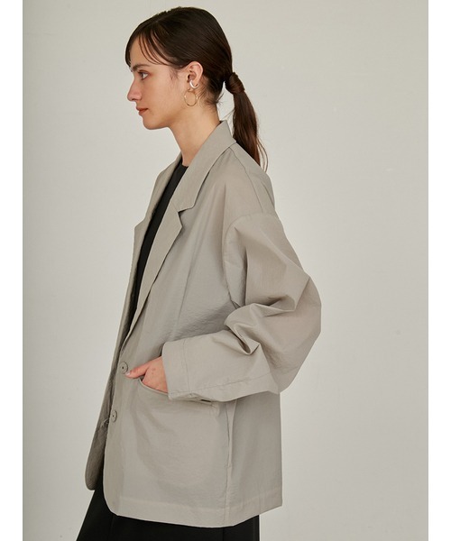 styling/（スタイリング）の「【S/S(エスバイエス)】＜ウォッシャブル・撥水＞ジャケット（その他アウター・レディース・ブラック/ライトグレー・0/1）」の10枚目の写真