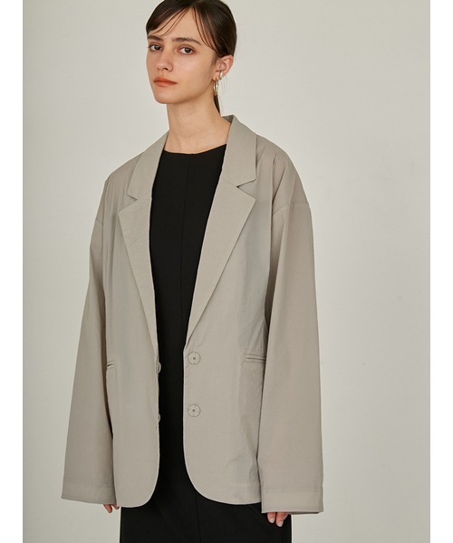 styling/（スタイリング）の「【S/S(エスバイエス)】＜ウォッシャブル・撥水＞ジャケット（その他アウター・レディース・ブラック/ライトグレー・0/1）」の20枚目の写真