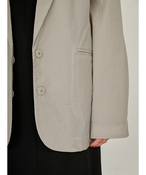 styling/（スタイリング）の「【S/S(エスバイエス)】＜ウォッシャブル・撥水＞ジャケット（その他アウター・レディース・ブラック/ライトグレー・0/1）」の12枚目の写真