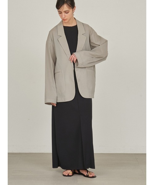 styling/（スタイリング）の「【S/S(エスバイエス)】＜ウォッシャブル・撥水＞ジャケット（その他アウター・レディース・ブラック/ライトグレー・0/1）」の15枚目の写真