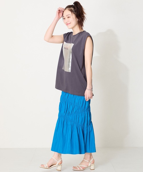 ORiental TRaffic（オリエンタルトラフィック）の「アシンメトリーストラップヒールサンダル/51230（サンダル・レディース・ブラウン/パープル/ホワイト/ブラック・LL/SS/S/M/L/3L）」の10枚目の写真