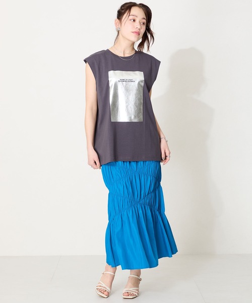 ORiental TRaffic（オリエンタルトラフィック）の「アシンメトリーストラップヒールサンダル/51230（サンダル・レディース・ブラウン/パープル/ホワイト/ブラック・LL/SS/S/M/L/3L）」の12枚目の写真