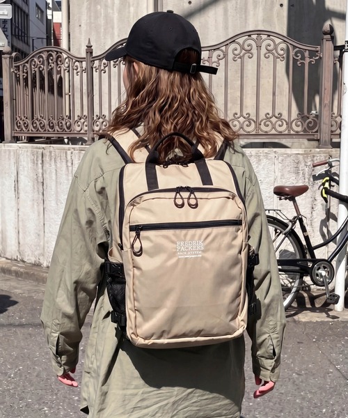 FREDRIK PACKERS』TRAVEL SERIES 420D BACKPACK MELL トラベルシリーズ