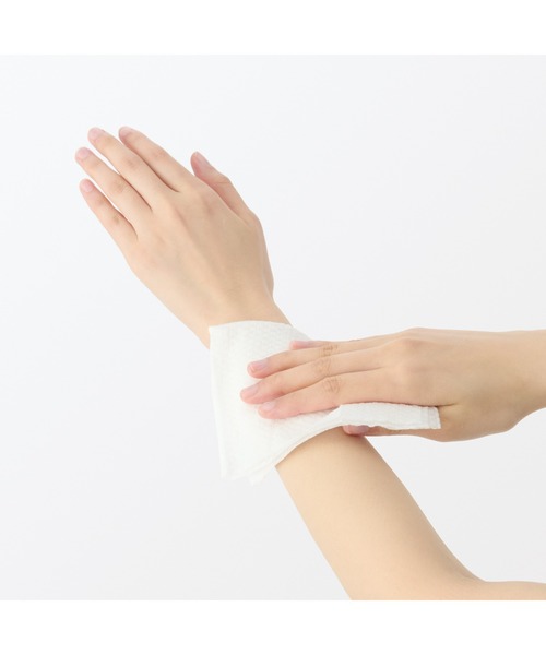 無印良品（ムジルシリョウヒン）の「クールボディシート（大容量）　３０枚／約２５０×２００ｍｍ（その他ボディ・ヘアケア・レディース・その他・FREE）」の3枚目の写真