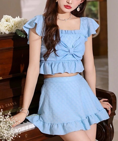 セール】フェミニン セットアップスイムウェア（水着）｜INASTUDIOS