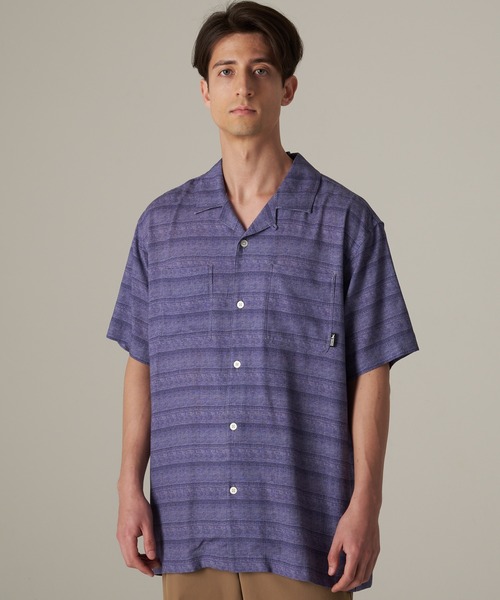 Eddie Bauer(エディーバウアー)の「レーヨンリネン キャンプ 半袖 シャツ(シャツ/ブラウス・メンズ・サンドベージュ/ベージュ/ネイビー/ライム/グリーン/オレンジ系・M/L/XL/XXL/S)」の6枚目の写真