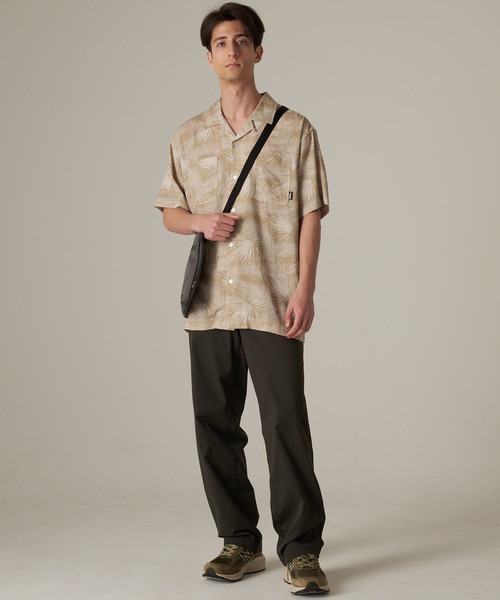 Eddie Bauer(エディーバウアー)の「レーヨンリネン キャンプ 半袖 シャツ(シャツ/ブラウス・メンズ・サンドベージュ/ベージュ/ネイビー/ライム/グリーン/オレンジ系・M/L/XL/XXL/S)」の8枚目の写真