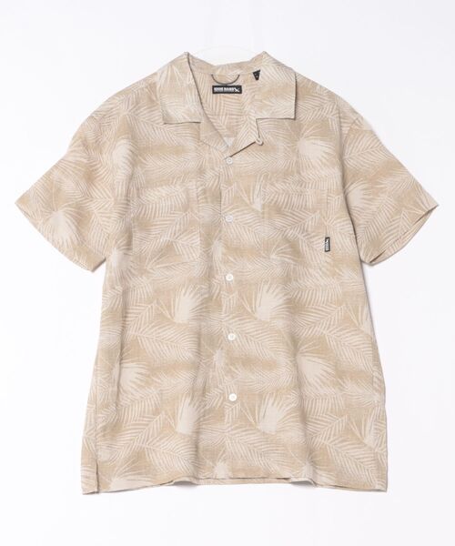 Eddie Bauer(エディーバウアー)の「レーヨンリネン キャンプ 半袖 シャツ(シャツ/ブラウス・メンズ・サンドベージュ/ベージュ/ネイビー/ライム/グリーン/オレンジ系・M/L/XL/XXL/S)」の22枚目の写真
