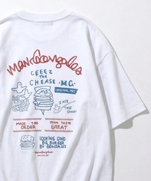 Mark Gonzales（マーク・ゴンザレス）の「2026SS Mark Gonzales/マーク ゴンザレス オーバーサイズ ワンポイント刺繍 バックプリント 半袖Tシャツ レディース メンズ（Tシャツ/カットソー）」