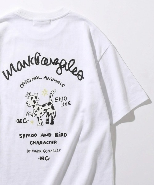 Mark Gonzales(マーク・ゴンザレス)の「2026SS Mark Gonzales/マーク ゴンザレス オーバーサイズ ワンポイント刺繍 バックプリント 半袖Tシャツ レディース メンズ(Tシャツ/カットソー・メンズ・ブラック/ホワイト/ホワイト系その他2/ホワイト系その他3/ブラック系その他2/ブラック系その他3/ブラック系その他/ホワイト系その他/ホワイト系その他7/ホワイト系その他6/ホワイト系その他5/ブラック系その他5/ホワイト系その他4/ブラウン系その他/ブラック系/ブラック系その他7/ブラック系その他6/ブラック系その他4・LL/M/L)」の6枚目の写真