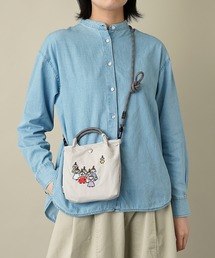 MOOMIN（ムーミン）の「【MOOMIN】(ムーミン) 軽量 撥水 ミニショルダーバッグ スマホ パスポート 縦長ミニポシェット RMPK-03（ショルダーバッグ）」