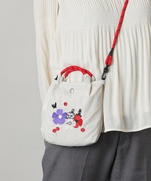 MOOMIN（ムーミン）の「【MOOMIN】(ムーミン) 軽量 撥水 ミニショルダーバッグ スマホ パスポート 縦長ミニポシェット RMPK-03（ショルダーバッグ）」