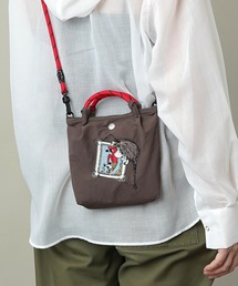 MOOMIN（ムーミン）の「【MOOMIN】(ムーミン) 軽量 撥水 ミニショルダーバッグ スマホ パスポート 縦長ミニポシェット RMPK-03（ショルダーバッグ）」