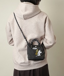 MOOMIN（ムーミン）の「【MOOMIN】(ムーミン) 軽量 撥水 ミニショルダーバッグ スマホ パスポート 縦長ミニポシェット RMPK-03（ショルダーバッグ）」