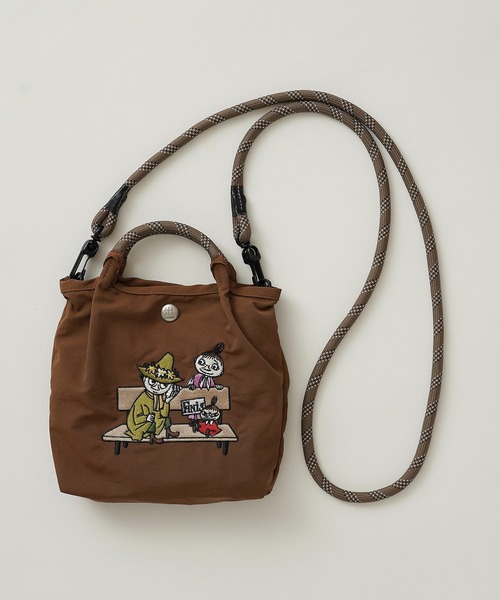 MOOMIN(ムーミン)の「【MOOMIN】(ムーミン) 軽量 撥水 ミニショルダーバッグ スマホ パスポート 縦長ミニポシェット RMPK-03(ショルダーバッグ・レディース・グレー/ベージュ/グリーン系その他/ネイビー/ライトグレー/グリーン/レッド/チャコール/ヘザーチャコール/ブラウン/ライトグレー系・ONE SIZE)」の21枚目の写真